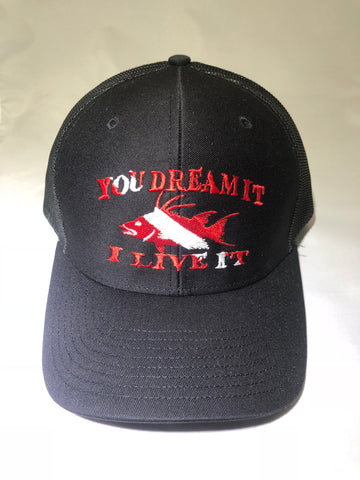 You Dream It I Live It - Hog Fish Diving Hat